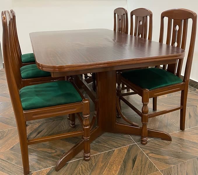 6 chair set dining table 0