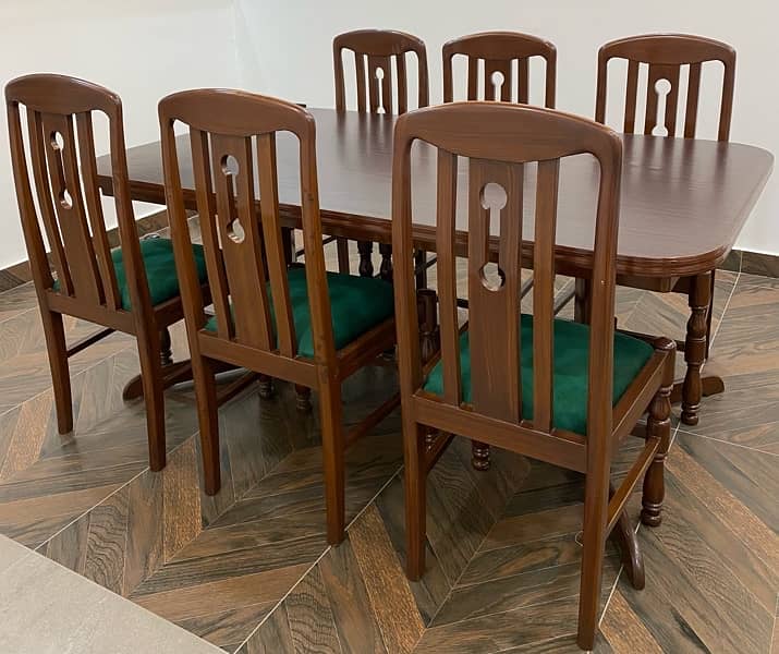 6 chair set dining table 2