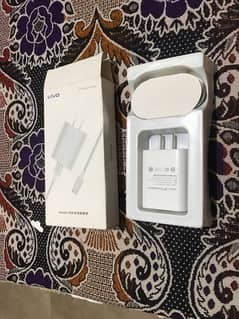 vivo 44w flesh charger original box pack type C cable