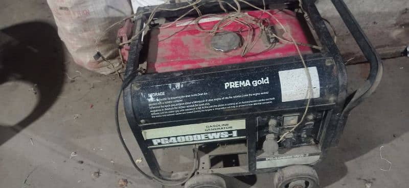 prema gold gas and petrol generator for sale 1