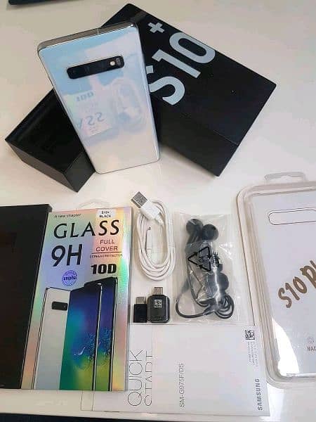 Samsung S10 Plus 8GB RAM 128 GB RAM for box 1