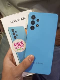 Samsung A32 New conditon 6GB 128GB Seald 100% Complete saman