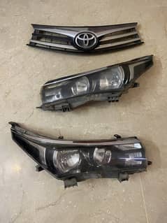 Toyota Corolla 2016 Headlights with Grill