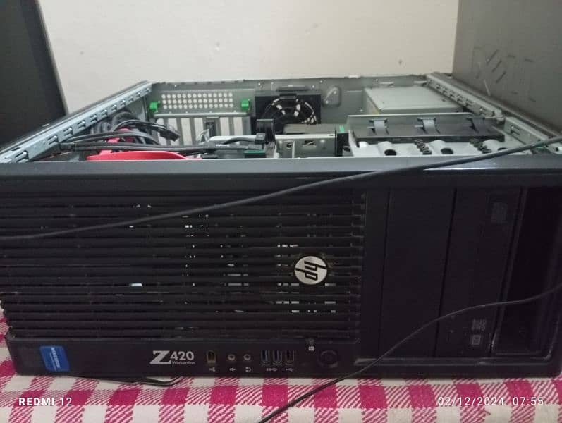 GAMING PC HP Z420 - 4 Core E5-1620 3.7Ghz  - 16 GB RAM & GIGABYTE GPU 4