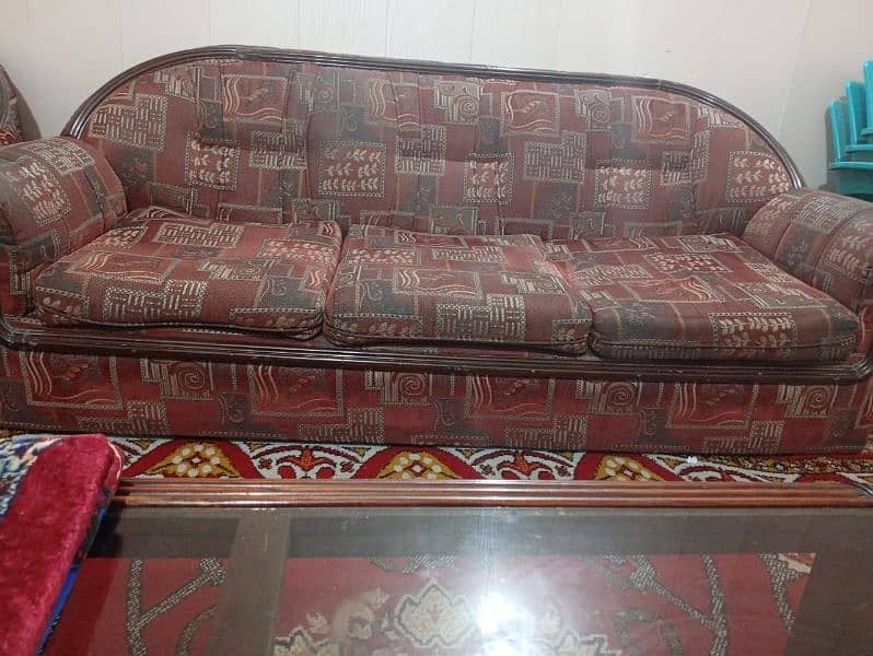 wooden sofa set 1