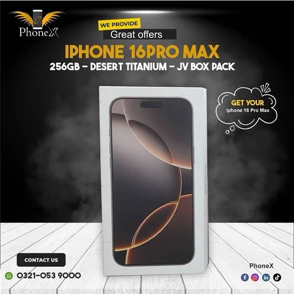 iPhone 16 pro max desert titanium 0