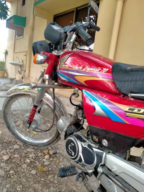 Honda cd 70 for sale good condition demand 85000 2