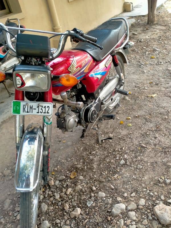 Honda cd 70 for sale good condition demand 85000 4