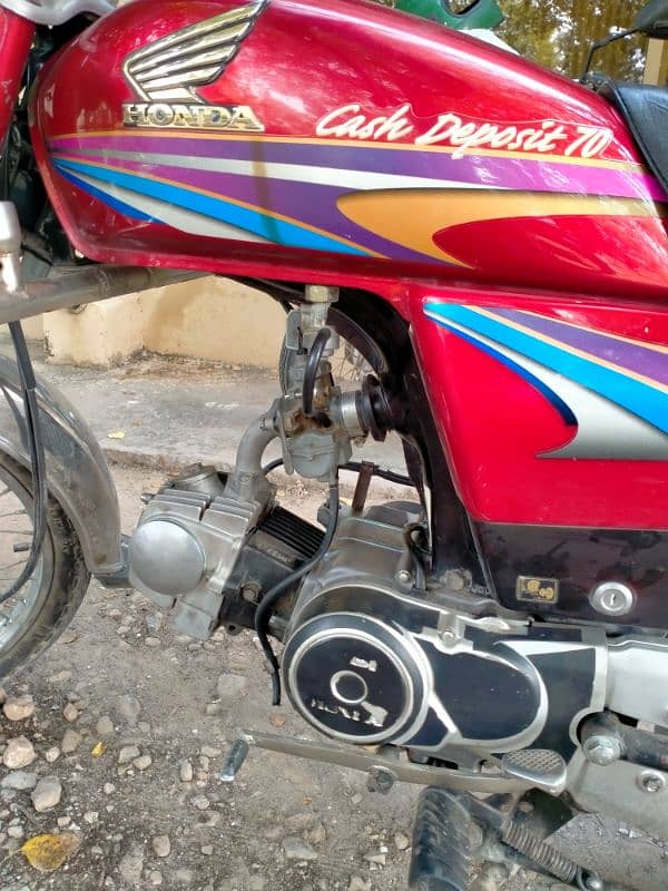 Honda cd 70 for sale good condition demand 85000 7