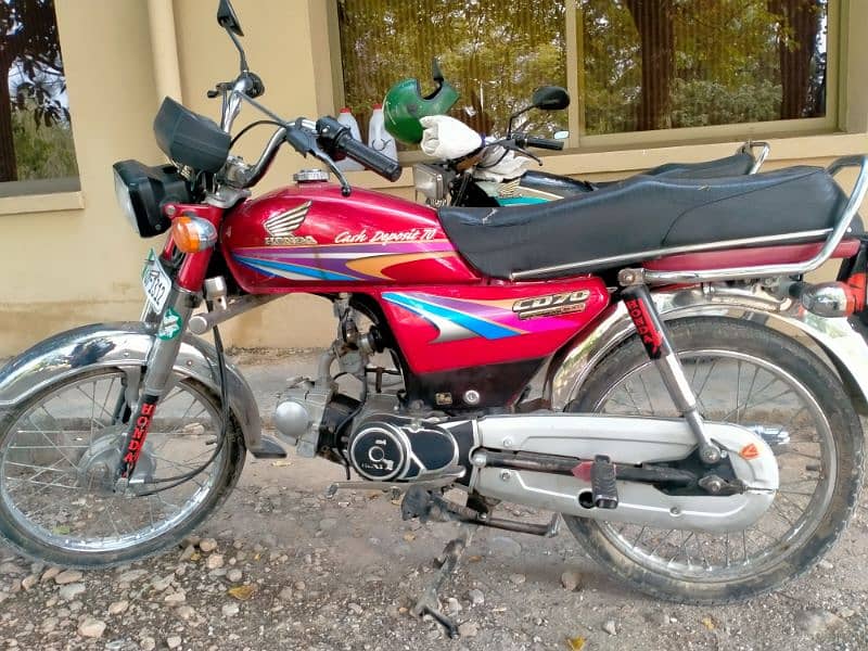 Honda cd 70 for sale good condition demand 85000 8