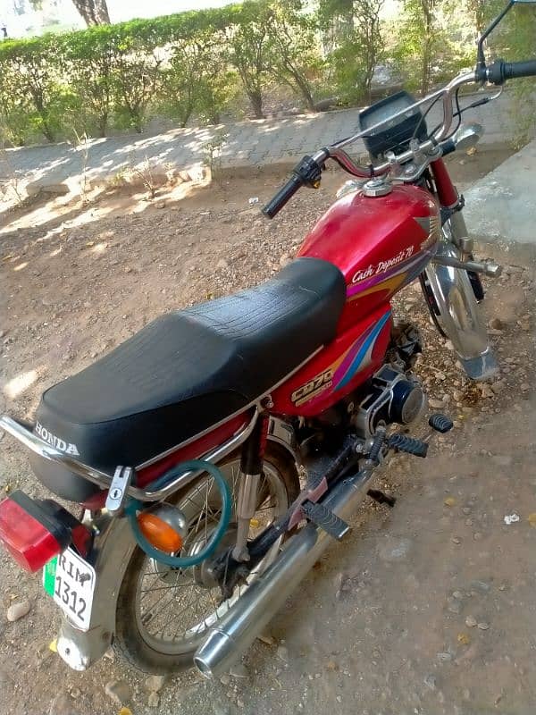 Honda cd 70 for sale good condition demand 85000 10