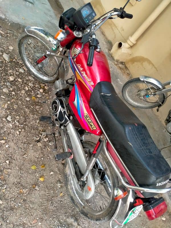 Honda cd 70 for sale good condition demand 85000 11