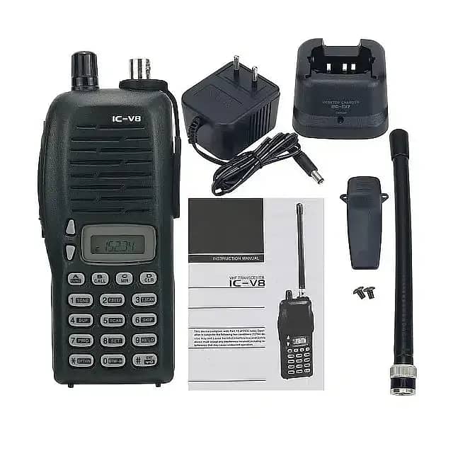 ICOM IC-V8 VHF 136-174MHz 2-Way Wireless Communication Device 1 Piece 3