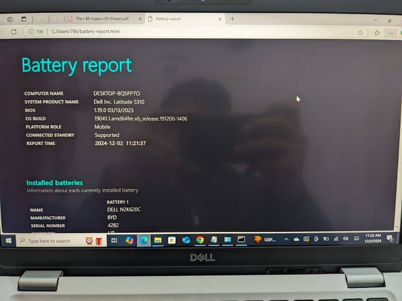 Dell Latitude 5310 i7 10th generation windows 10 installed 4