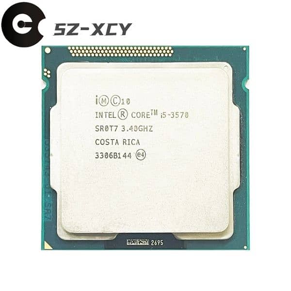 I5 3570 Combo with Motherboard and RAM 6