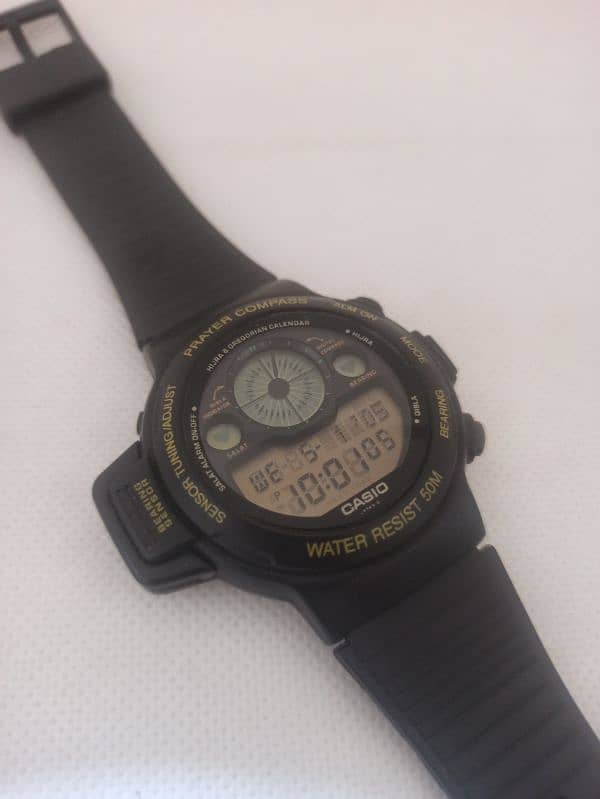 CASIO prayer qibla compass watch 3