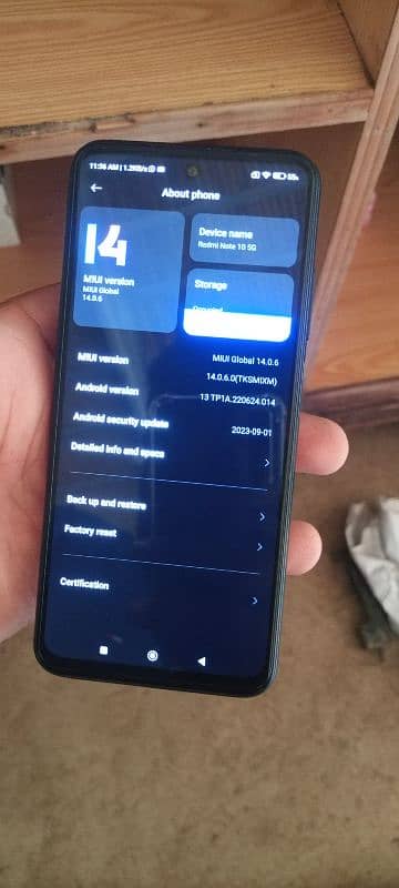 Redmi Note 10 5g  Pta approved 6