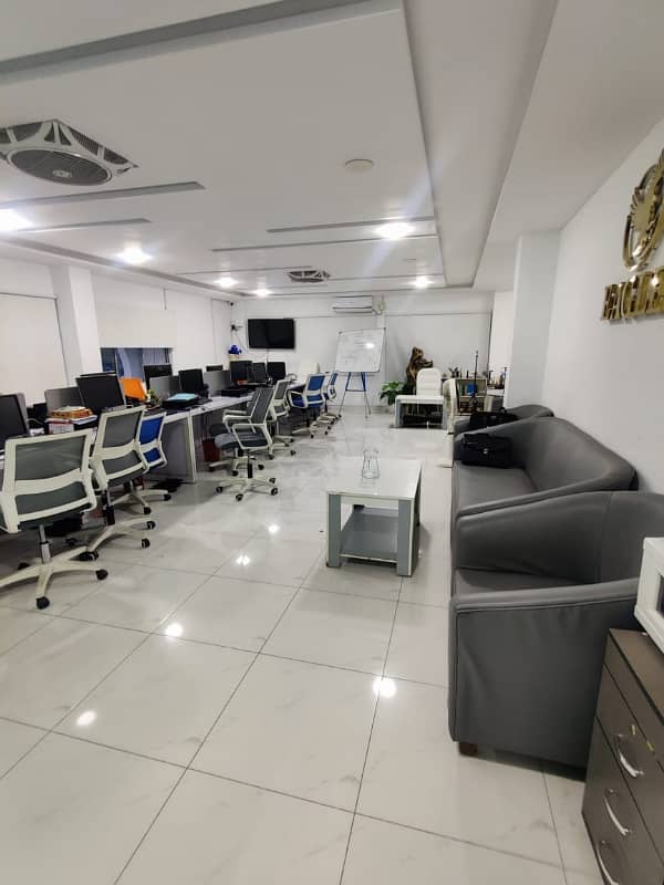 PC Marketing Offers! Fuly Furnished 1500sqft Office Available For Rent 0