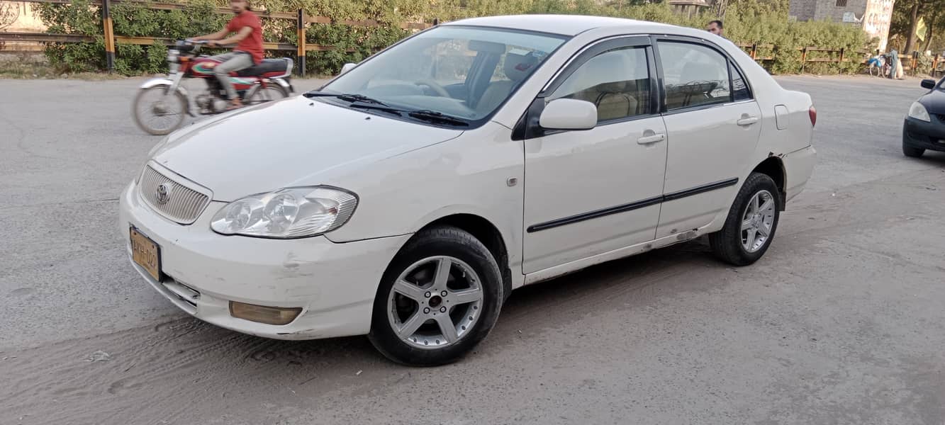 Toyota Corolla XLI 2006 white color urgent sale 7