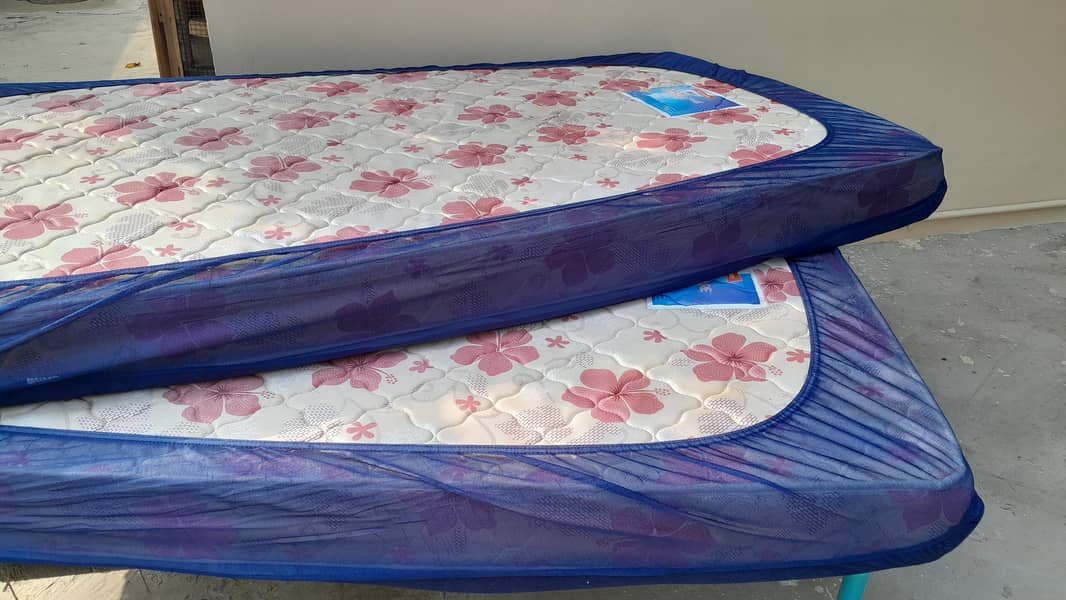 One week used single bed medicated mattresses 2