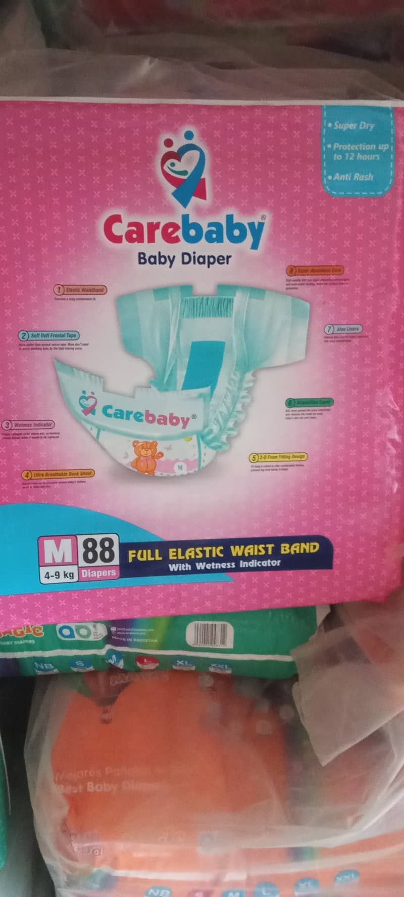 care baby diaper . baby diaper. size. S. M. L. XL 1