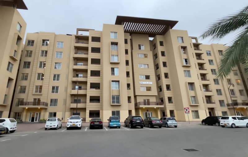 READY TO MOVE PARK FACE 2700sq. ft 3Bed Luxury Apartment at Tower-4, 6 & 7 Near Main Entrance of Bahria Town Karachi FOR SALE 0