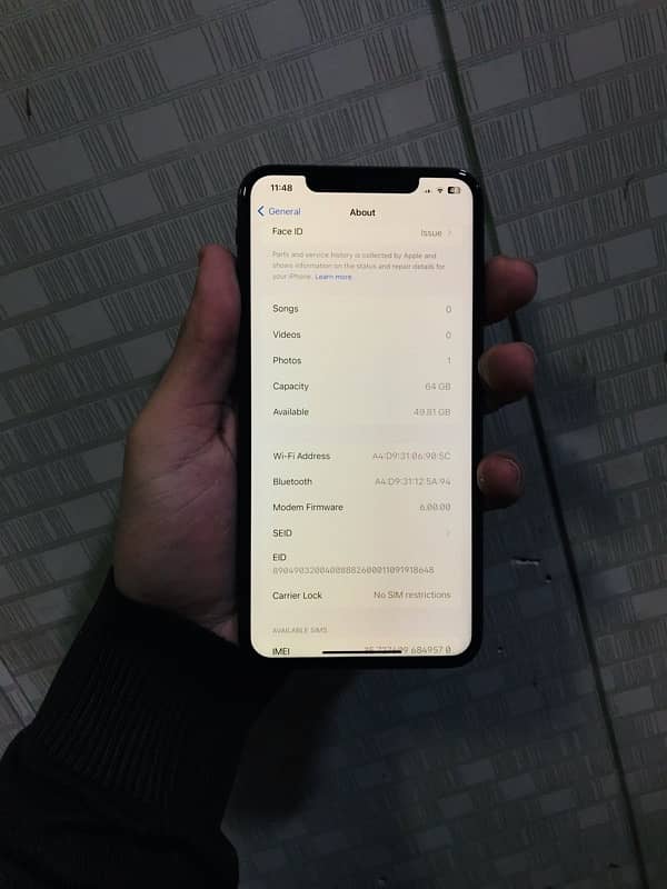 iphone Xsmax 64GB NON PTA FU 3