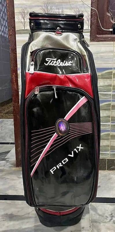 NEW TITLEIST PROV1X BAG WITH TOP COVER 0