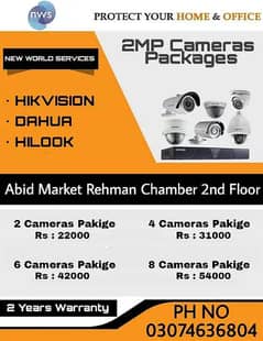 CCTV cameras Full Hd night vision cameras in 2 years Warranty