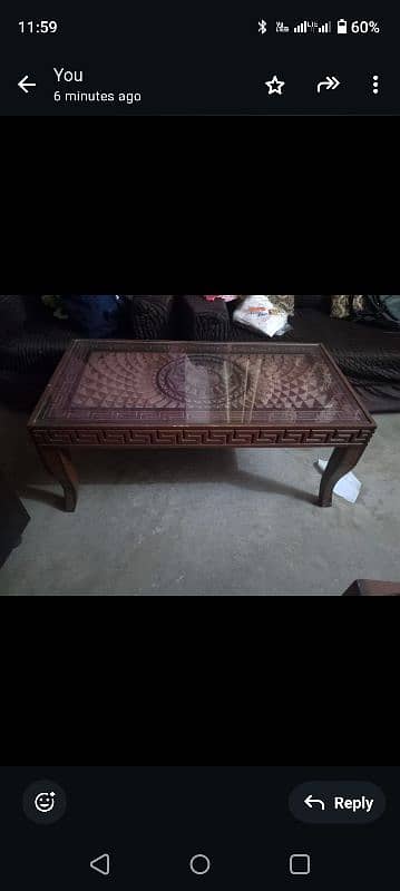 3 table set good condition urgent sale contact 03325307348 2