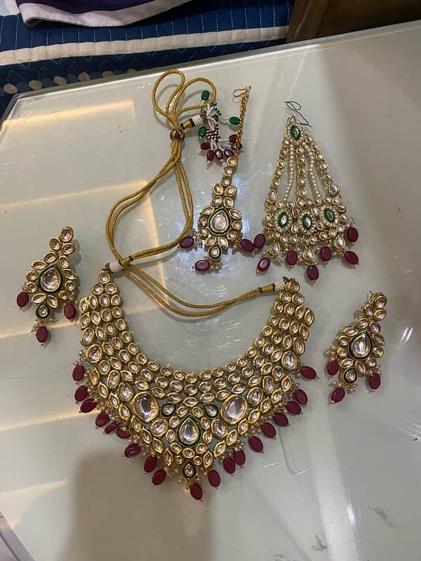 Gutka kundan bridal set 1