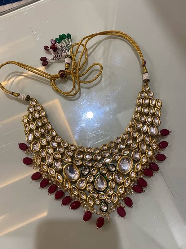 Gutka kundan bridal set 2