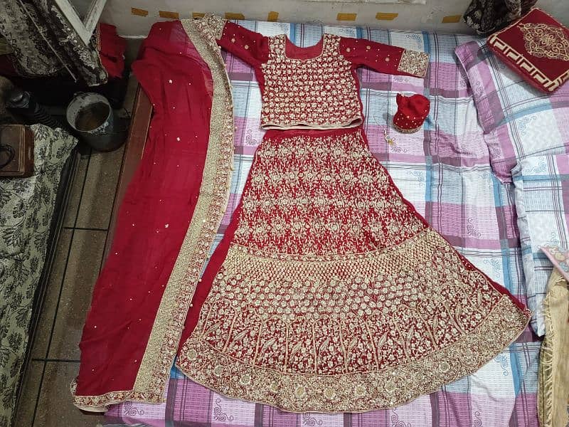 Bridal Dress (Color Red) 0