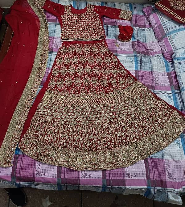 Bridal Dress (Color Red) 3