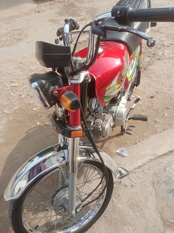 Honda CD 70 2023 model 2