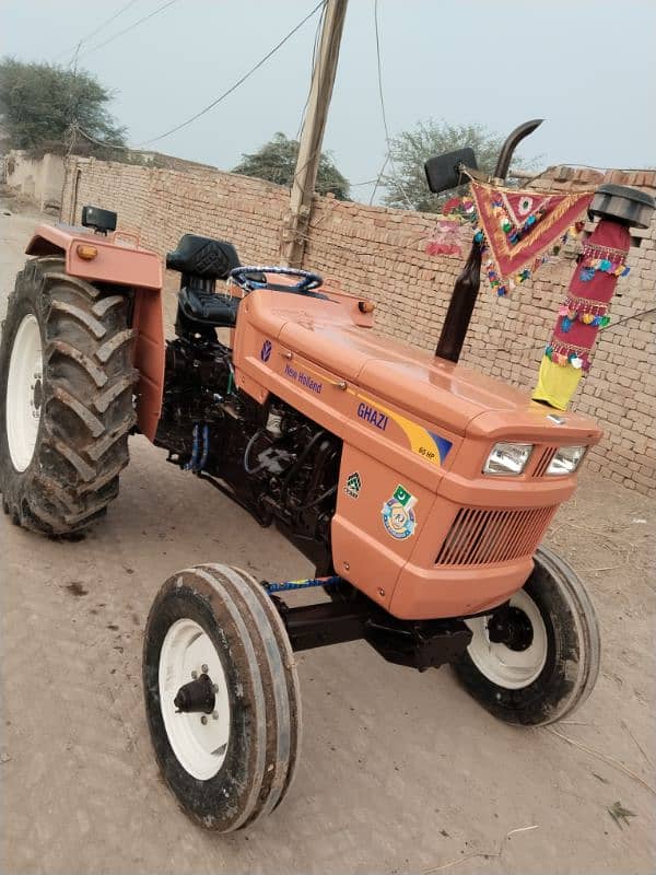 tractor Al ghazi 2023 model 65 HP jaaneman 200 ghanta chala 2