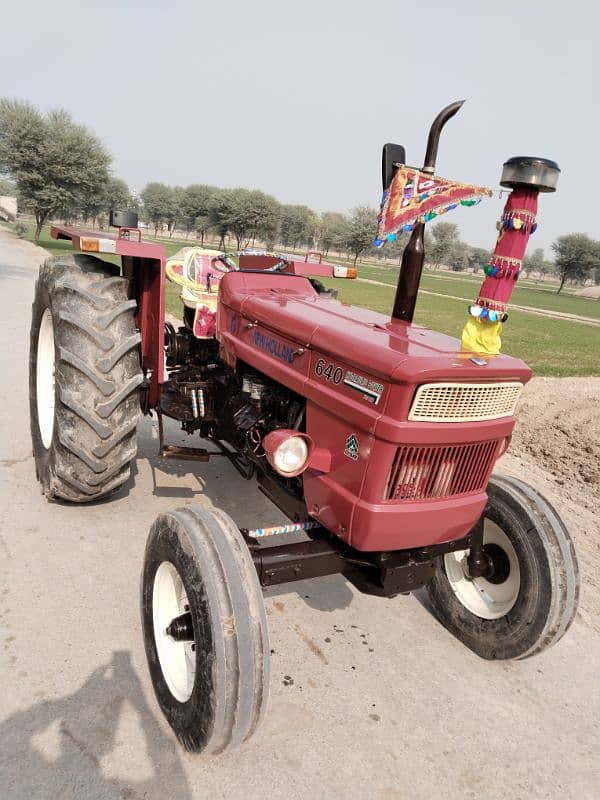 tractor Fiat 640 model 2021 number laga hua 75 hp 3