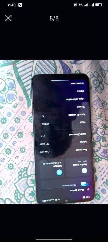 Oppo A57 6/128 all okay just panel tuta wa hai 1