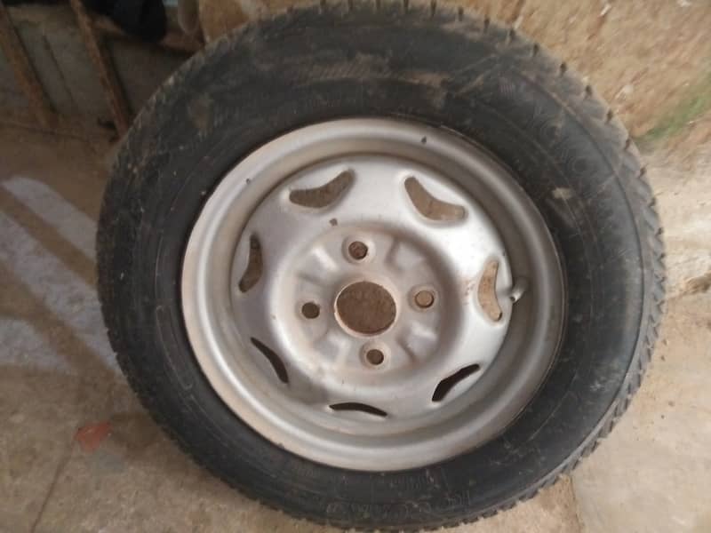 Suzuki Cultus New Tubeless Tyre 13 size Khyber Margalla Charade  Alto 1