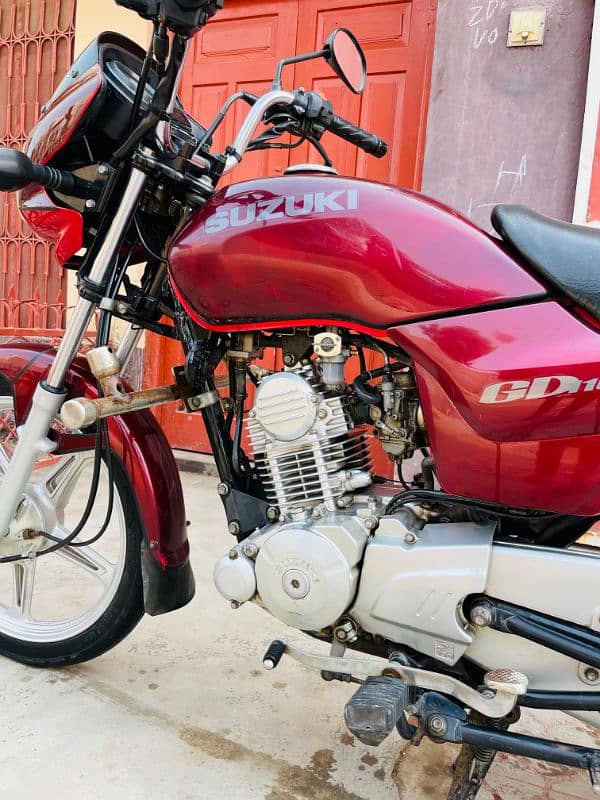 SUZUKI GD 110S 2018(RED) 3