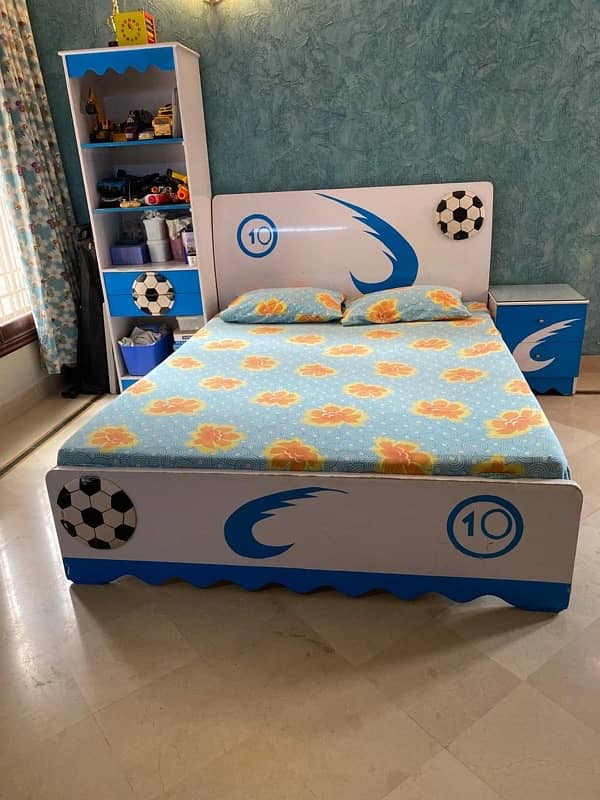 Kids Wooden Bed Set Complete 0