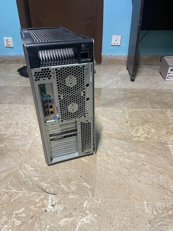 Gaming machine HP Z800 workstation - Xeon 5660x2 Two processors 5