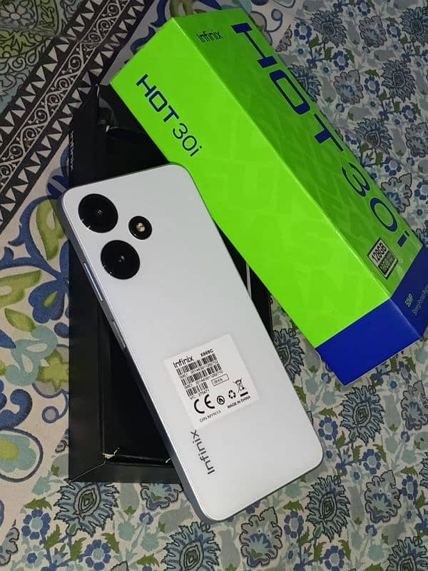 infinix hot 30i 8+8 128 GB complete Accessories 0