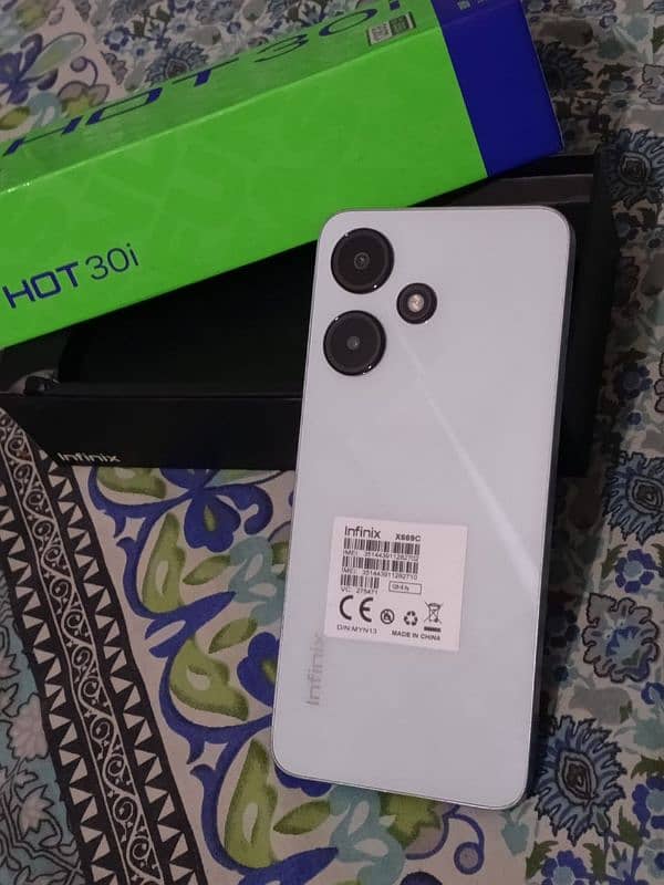 infinix hot 30i 8+8 128 GB complete Accessories 1