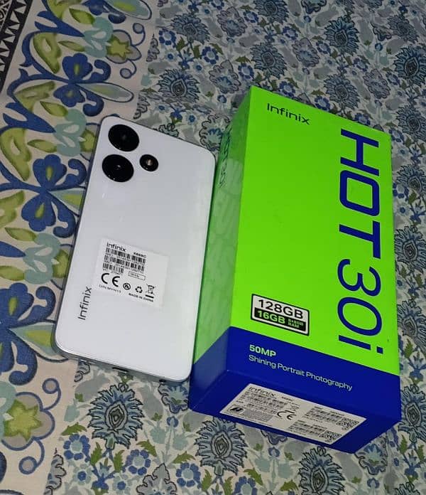 infinix hot 30i 8+8 128 GB complete Accessories 4