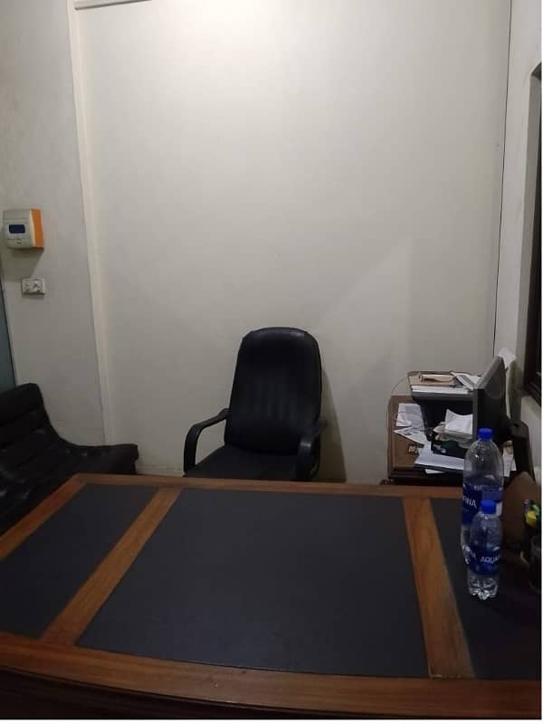 Fully Furnished Area 350 Square Feet Office Available For Rent Real Pictures in Main Boulevard Road Gulberg 3 Lahore 2