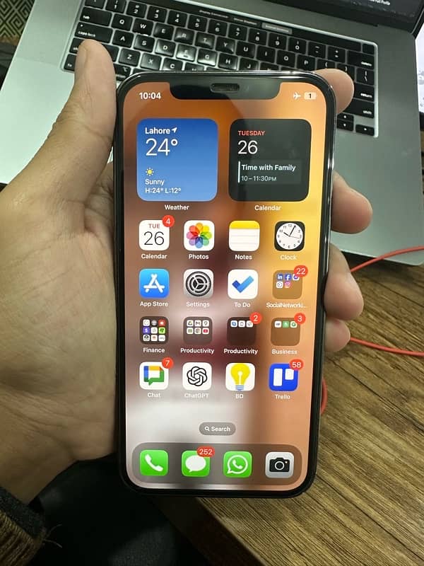 iPhone 12 Pro 256 PTA Approved with Box 1