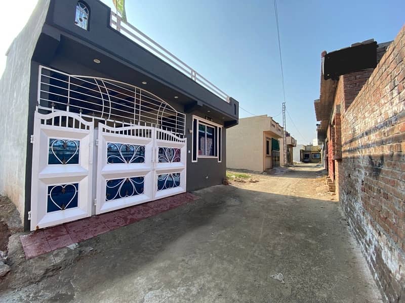 3 Marla Single Story Brand New House At Adiala Road Rawalpindi 1