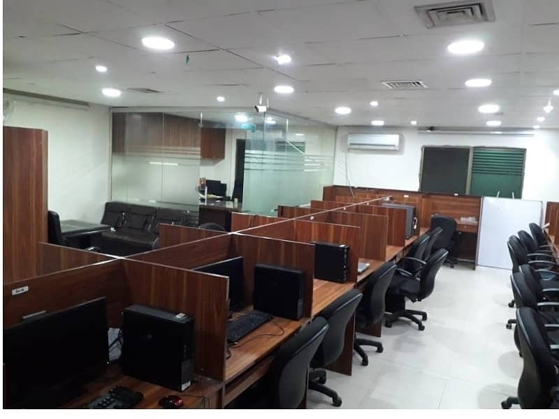 Best Chance Of 850 Square Feet Fully Furnished Office Already Rented 85000 Monthly Urgent Sale Gulberg Lahore 1