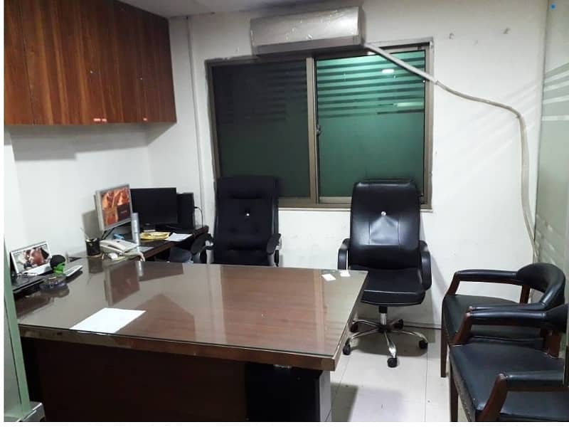 Best Chance Of 850 Square Feet Fully Furnished Office Already Rented 85000 Monthly Urgent Sale Gulberg Lahore 4